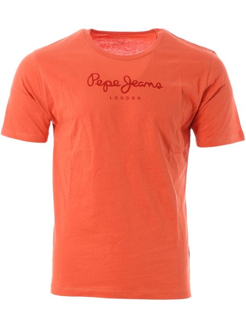 T-shirt Pepe Jeans Eggo AQW Laranja para Homem - Kiabi T-shirt Pepe Jeans Eggo AQW Laranja para Homem - Kiabi