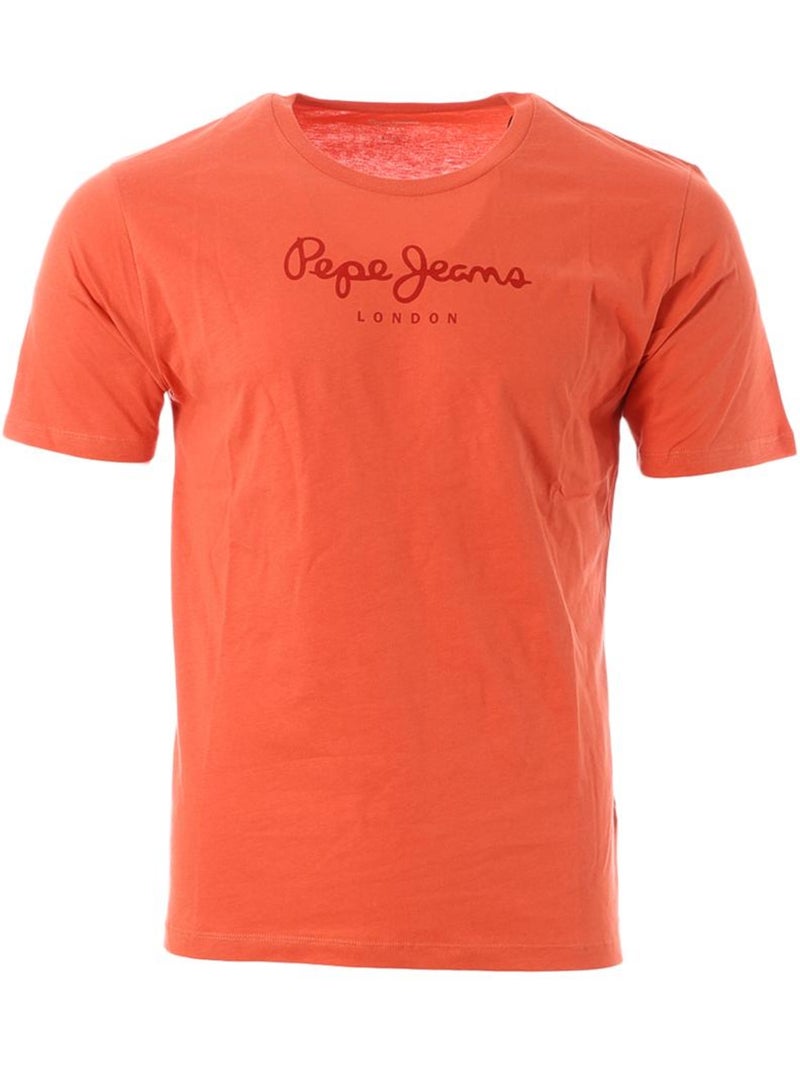 T-shirt Pepe Jeans Eggo AQW Laranja para Homem Laranja - Kiabi