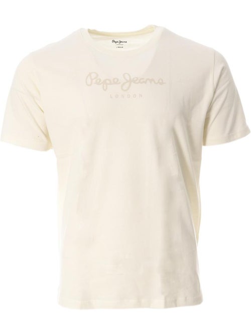 T-shirt Pepe Jeans Eggo AQW para Homem em Cru - Kiabi T-shirt Pepe Jeans Eggo AQW para Homem em Cru - Kiabi
