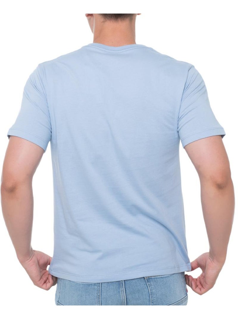 T-Shirt Pepe Jeans Eggo Azul Claro para Homem Azul - Kiabi