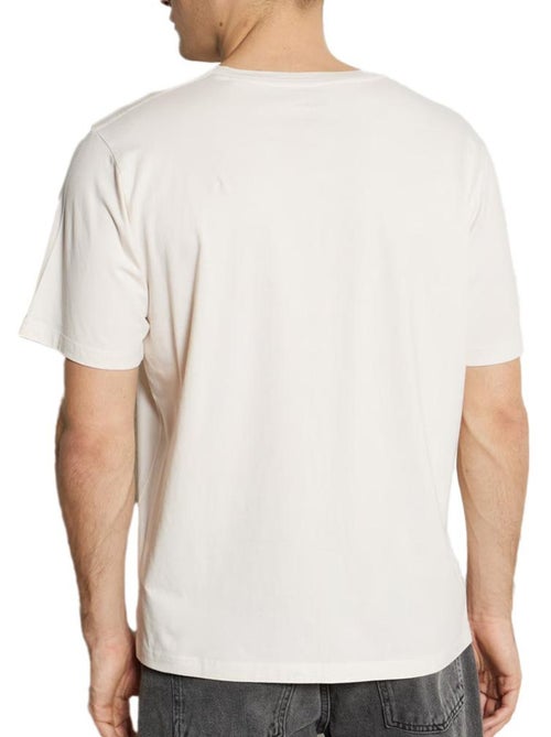 T-Shirt Pepe Jeans Eggo Branco para Homem - Kiabi T-Shirt Pepe Jeans Eggo Branco para Homem - Kiabi