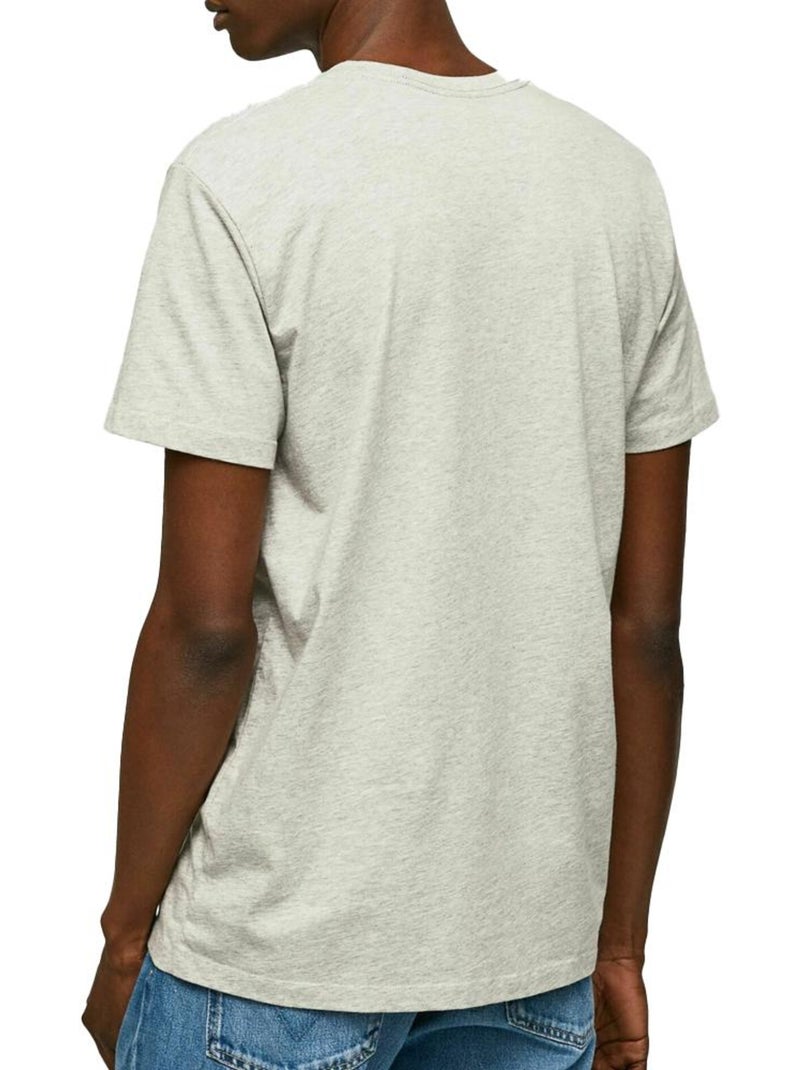 T-shirt Pepe Jeans Eggo SEB Cinzenta para Homem Cinza mesclado - Kiabi