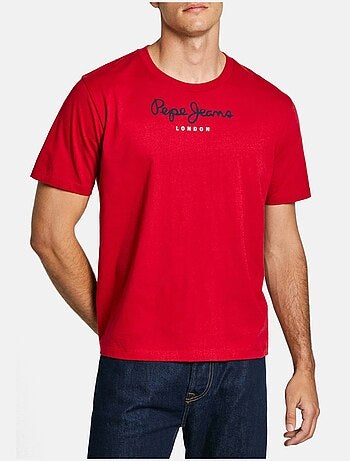 T-shirt Pepe Jeans Eggo SEB Vermelha para Homem