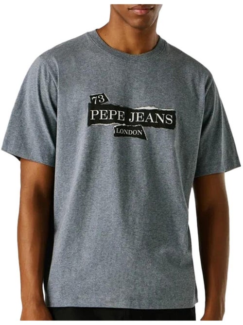T-Shirt Pepe Jeans Griffin Cinzenta para Homem - Kiabi T-Shirt Pepe Jeans Griffin Cinzenta para Homem - Kiabi
