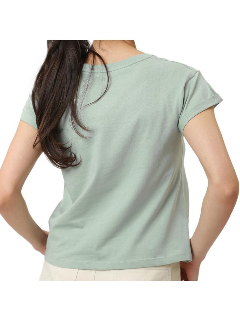 T-shirt Pepe Jeans Hannon Verde para Mulher Verde - Kiabi