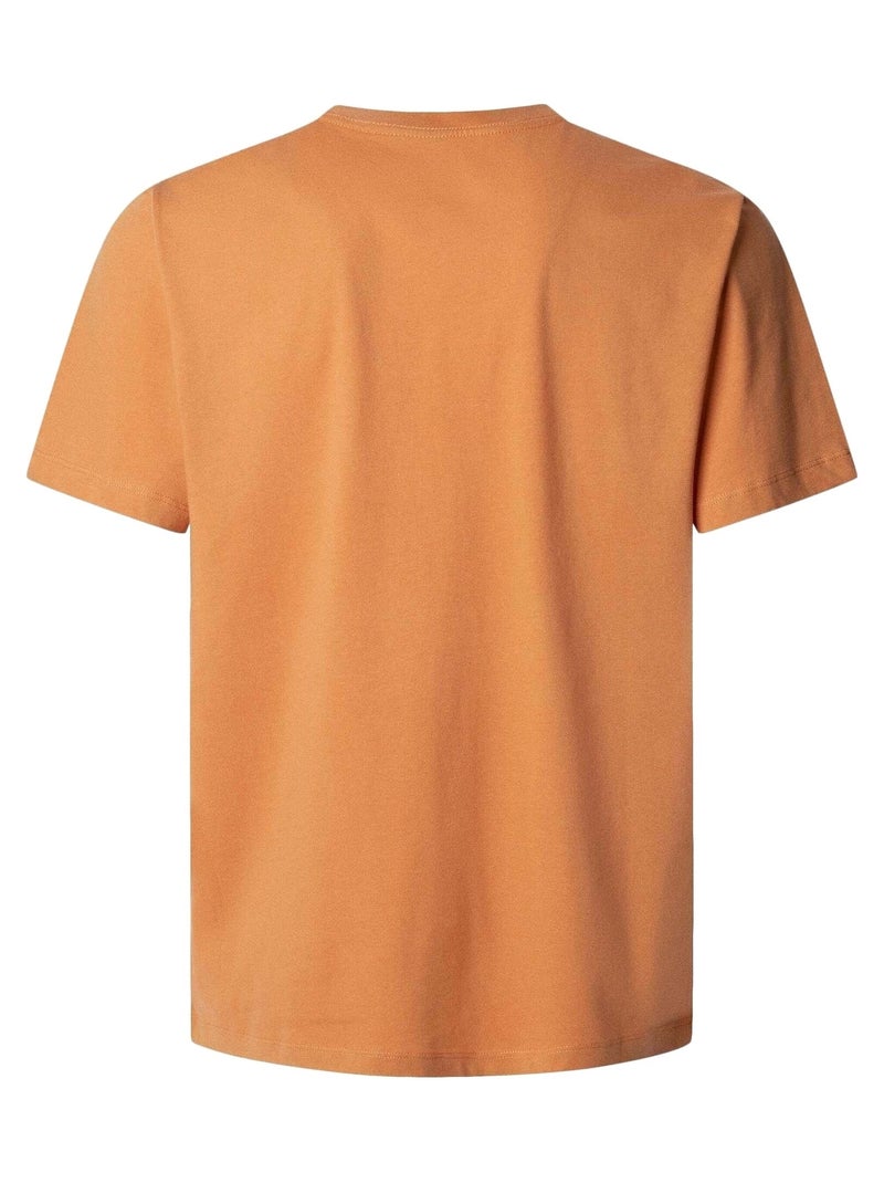 T-shirt Pepe Jeans Laranja para Homem 508208 Laranja - Kiabi