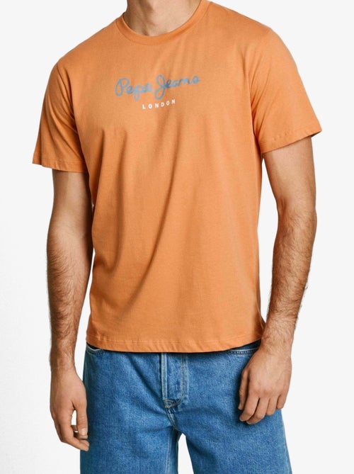 T-shirt Pepe Jeans Laranja para Homem 508208 - Kiabi