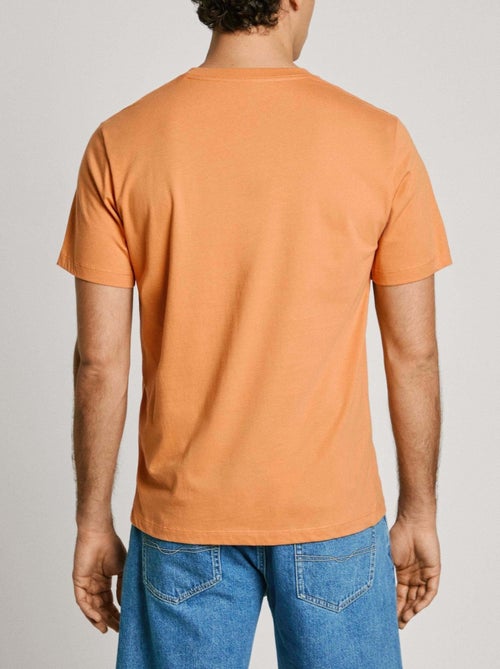 T-shirt Pepe Jeans Laranja para Homem 508208 - Kiabi
