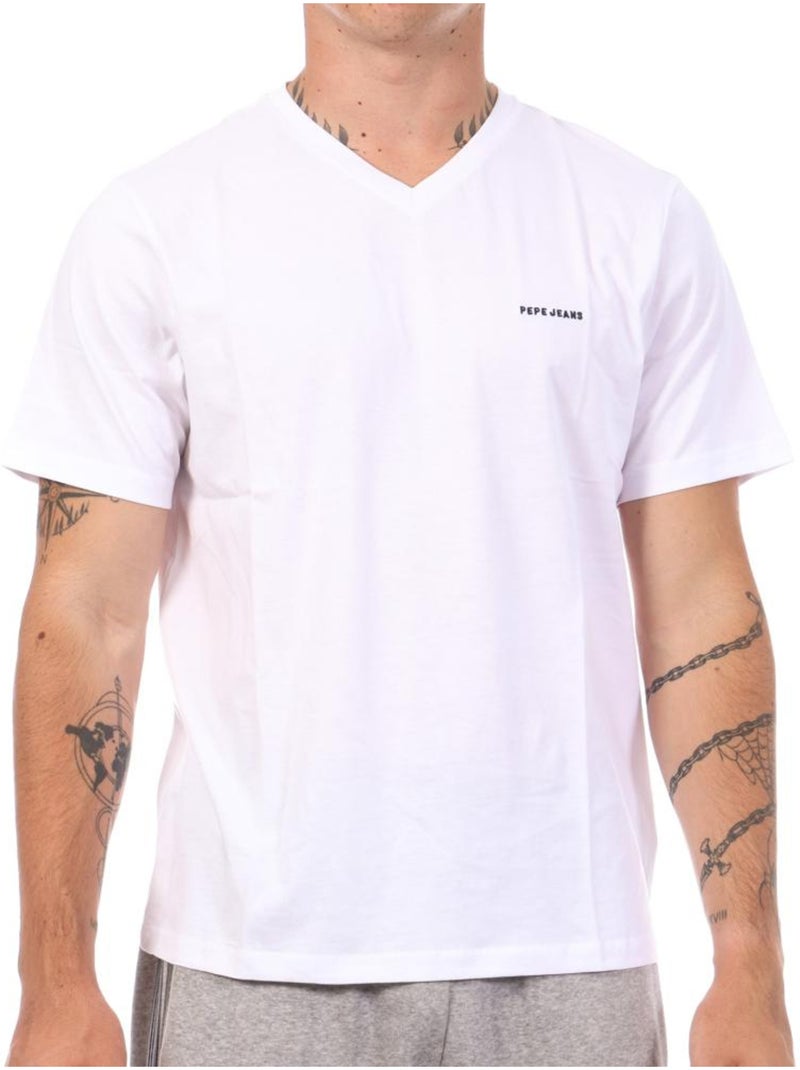 T-Shirt Pepe Jeans Marine para Homem PM5010150 Azul-marinho - Kiabi