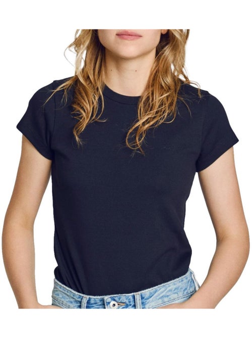 T-shirt Pepe Jeans Marine para Mulher PL506037 - Kiabi T-shirt Pepe Jeans Marine para Mulher PL506037 - Kiabi