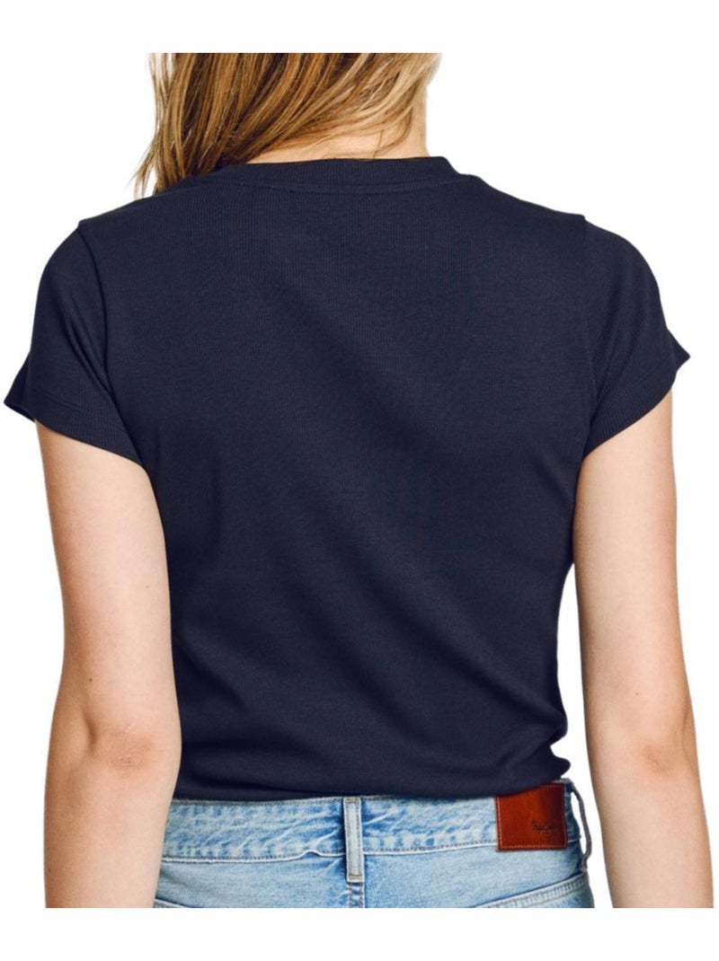 T-shirt Pepe Jeans Marine para Mulher PL506037 Azul - Kiabi
