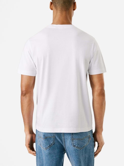 T-shirt Pepe Jeans Milton Branco para Homem - Kiabi
