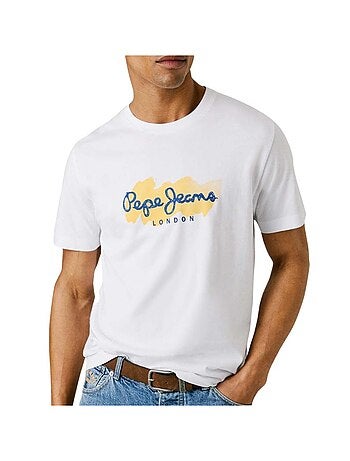 T-shirt Amarelo para Homem Pepe Jeans Milton