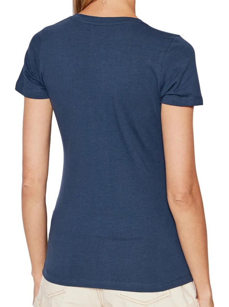 T-shirt Pepe Jeans New Virginia para Mulher Azul-Marinho Azul - Kiabi
