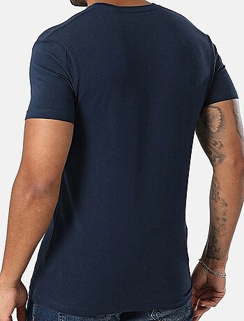 T-shirt pepe jeans original para homem azul marinho