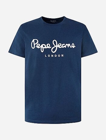 T-shirt Pepe Jeans Original Stretch N para Homem Azul Marinho
