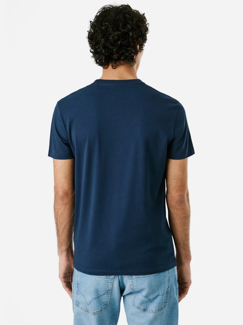 T-shirt Pepe Jeans Original Stretch N para Homem Azul Marinho - Kiabi