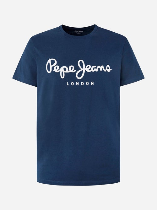 T-shirt Pepe Jeans Original Stretch N para Homem Azul Marinho - Kiabi