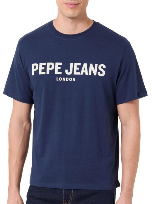 T-shirt Pepe Jeans para Homem - Azul Marinho - Kiabi