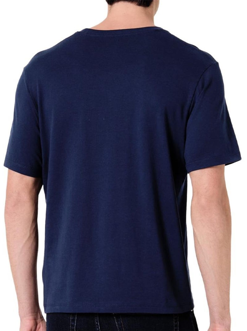 T-Shirt Pepe Jeans para Homem Azul Marinho Azul-marinho - Kiabi