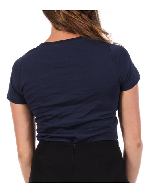 T-shirt pepe jeans para mulher pl5000200 marinho - Kiabi