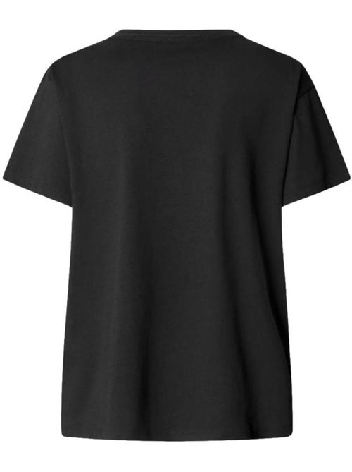 T-shirt pepe jeans para mulher preto - Kiabi T-shirt pepe jeans para mulher preto - Kiabi