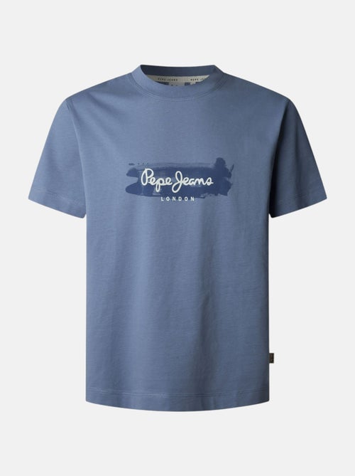 T-shirt Pepe Jeans Picthon Azul para Homem - Kiabi