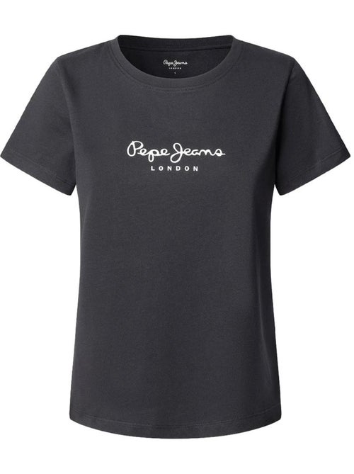 T-shirt Pepe Jeans Preto para Mulher - Kiabi T-shirt Pepe Jeans Preto para Mulher - Kiabi