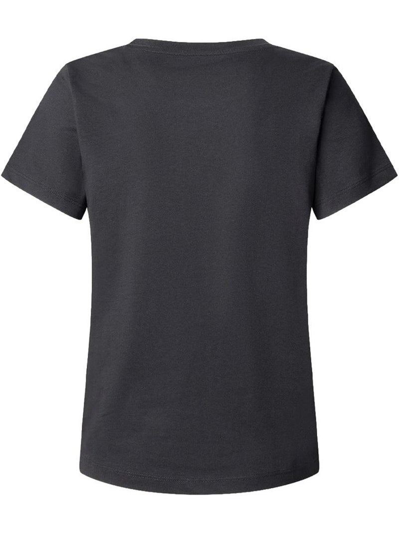 T-shirt Pepe Jeans Preto para Mulher Preto - Kiabi