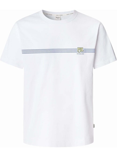 T-shirt pepe jeans tad branco para homem - Kiabi T-shirt pepe jeans tad branco para homem - Kiabi