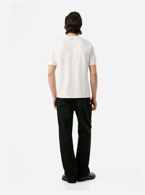 T-Shirt Pepe Jeans Tharky para Homem Branco - Kiabi
