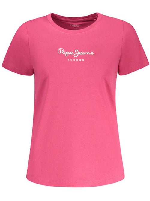 T-shirt Pepe Jeans Virginia Rosa para Mulher - Kiabi