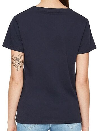 T-shirt Pepe Jeans Wendy V para Mulher Azul Marinho