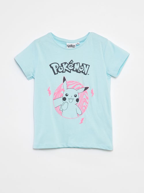 T-shirt 'Pikachu' 'Pokémon' de manga curta - Kiabi