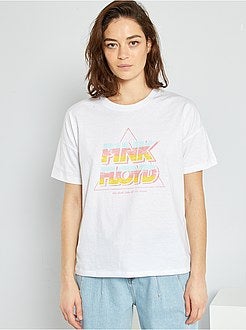 T-shirt 'Pink Floyd' - Kiabi