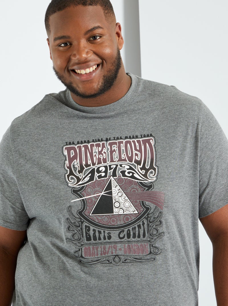T-shirt 'Pink Floyd' CINZA - Kiabi
