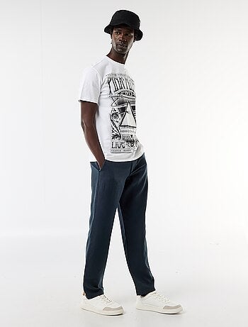 T-shirt 'Pink Floyd' de manga curta