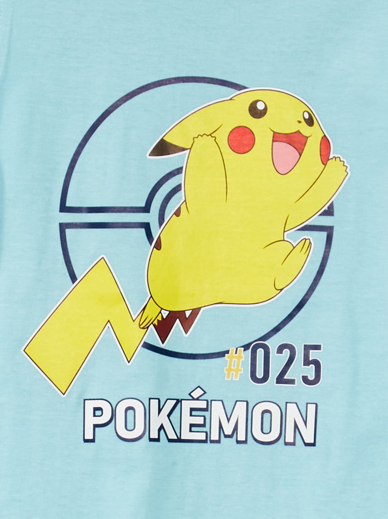 T-shirt 'Pokémon' Azul - Kiabi