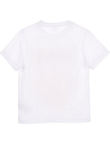 T-shirt pokémon branco menino | licença oficial