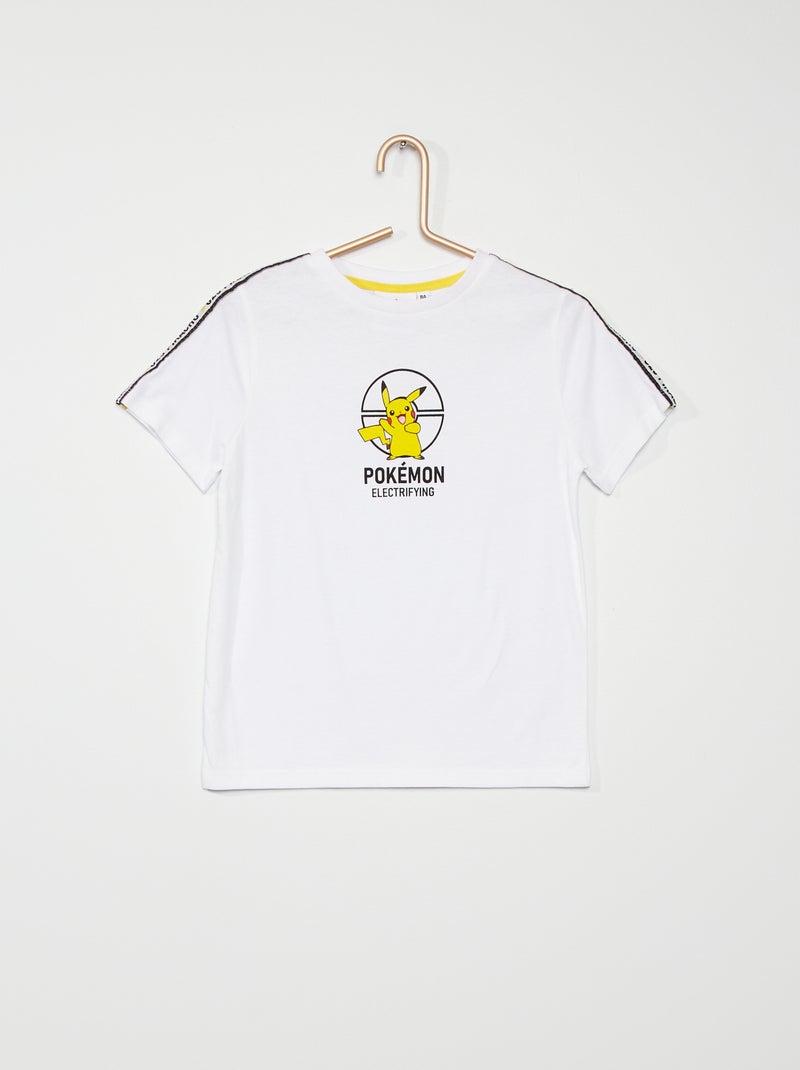 T-shirt 'Pokémon' Branco - Kiabi