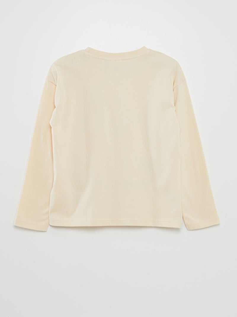 T-shirt 'Pokémon' de manga comprida BRANCO - Kiabi