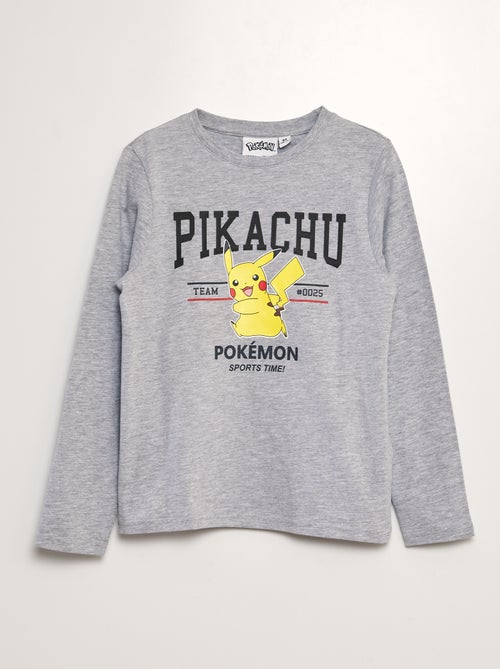 T-shirt 'Pokémon' de manga comprida - Kiabi