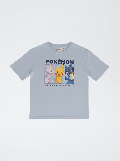 T-shirt 'Pokémon' de manga curta - Kiabi