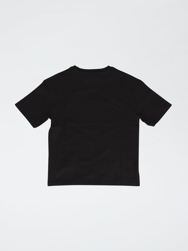 T-shirt 'Pokémon' de manga curta Preto - Kiabi