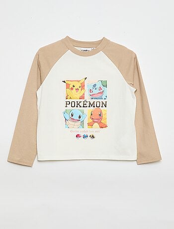 T-shirt 'Pokémon' de mangas compridas