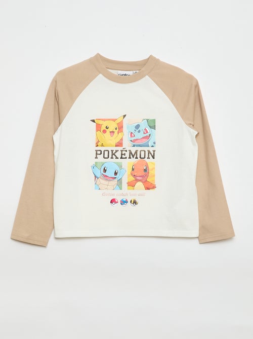 T-shirt 'Pokémon' de mangas compridas - Kiabi