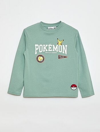 T-shirt Pokémon de mangas compridas