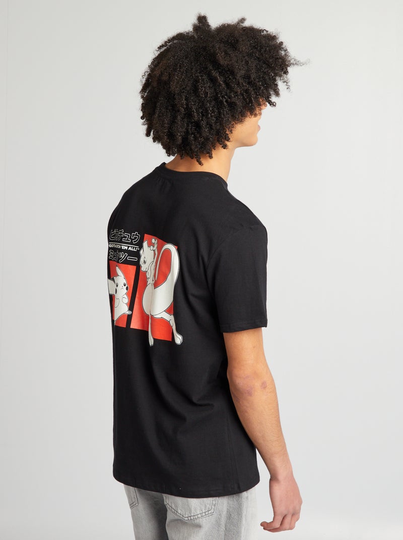 T-shirt 'Pokémon' PRETO - Kiabi