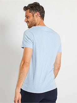 T-shirt pontilhada de conceção ecológica - Kiabi