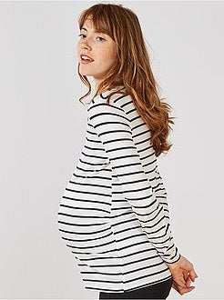 T-shirt pré-mamã de conceção ecológica - Kiabi